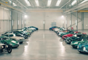 An epic montage showcasing 65 million pounds worth of Aston Martins