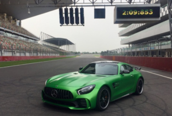 Mercedes-AMG GTR breaks lap record at the Buddh Circuit