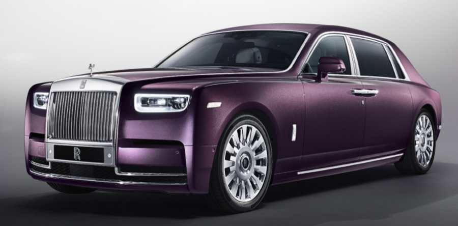 A brand new Rolls-Royce unveiled