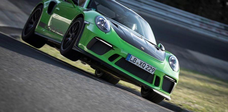 The new Porsche 911 GT3 RS sets a sub seven-minute run at the nurburgring track