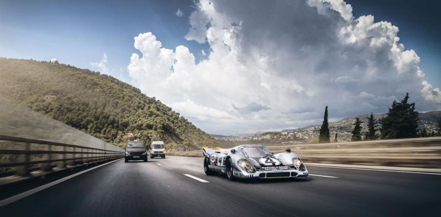 Porsche 917 race car on the streets of Monaco