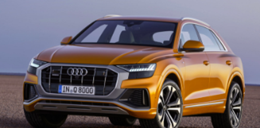 An all-new 2019 Audi Q8 makes its global debut