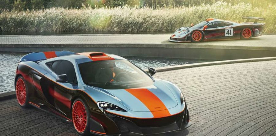One-off McLaren 675LT Gulf Livery treatment