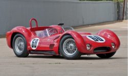 A rebuilt 1959 Maserati Birdcage headed to auction