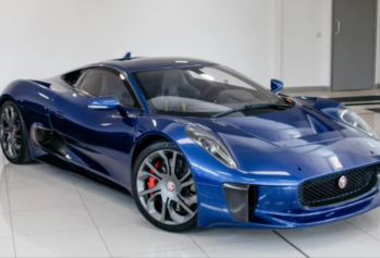 The Jaguar C-X75 that played a role in a James Bond Film is now for sale