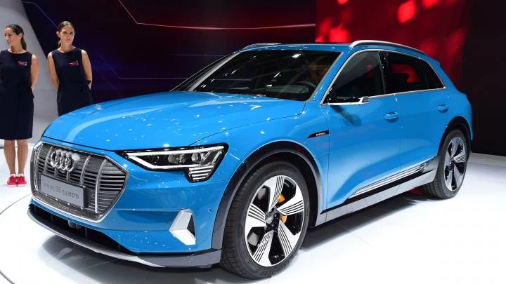 Paris Motor show Audi e-Tron SUV