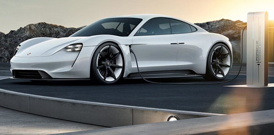 Porsche unveils fast, low-cost ‘pit stop’ EV charging stations
