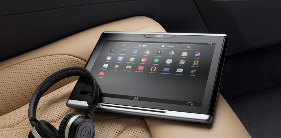 Bentley Motors Presents Cutting-Edge In-Car Connectivity