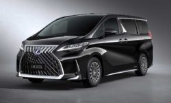 Lexus LM 300h MPV unveiled